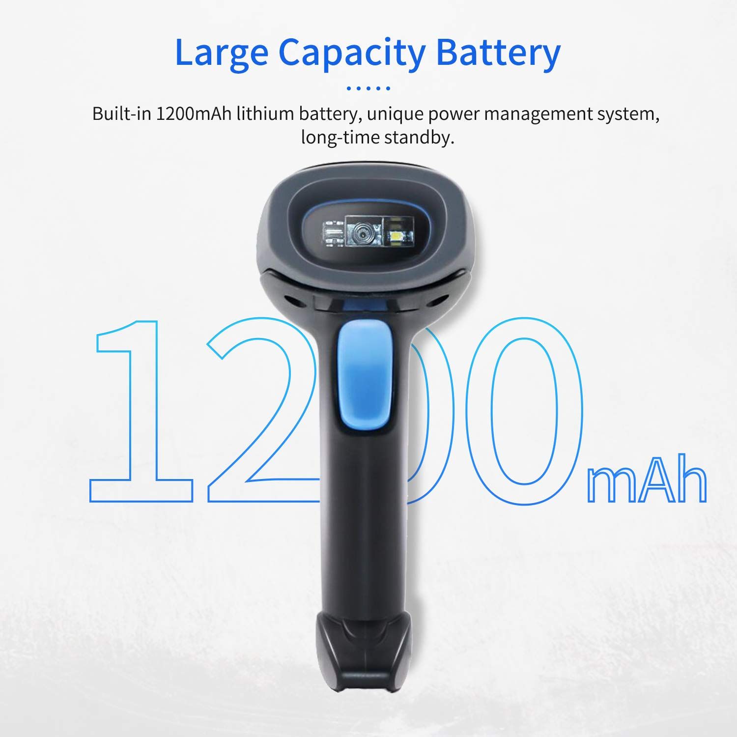 1D&2D Bar QR Code Barcode Scanner Handle Reader