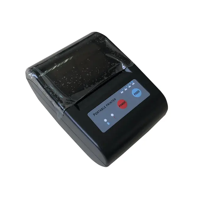 Portable Mobile Bluetooth Printer, Wireless Bluetooth Mini Thermal Receipt Printer