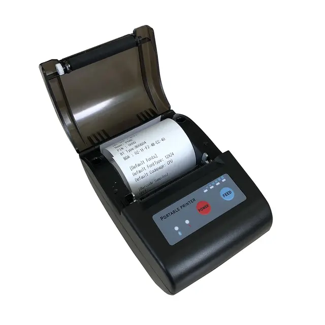Smart Mini 58mm Bluetooth Thermal Printer Best Choice For Billing, Receipt And Token Printing For All Applications