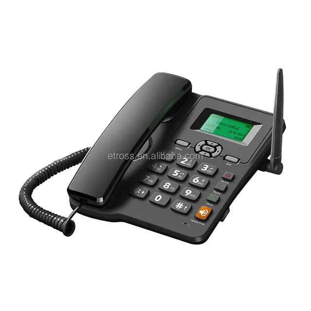 Dual SIM Card GSM Cordless Landline Phone/Wireless Telephone Set 6588