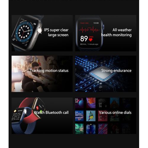 T500+ Pro Hiwatch 8 Smart Watch ,Apple Series 8 Design,1.92 Inch