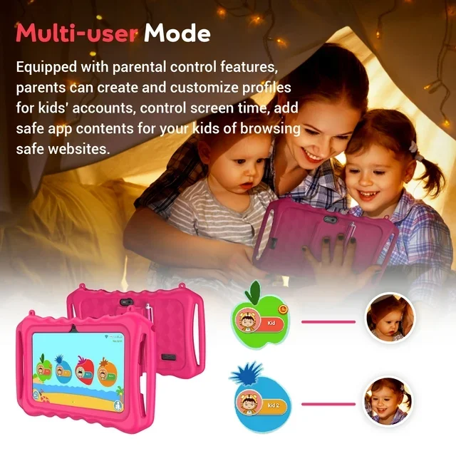 Bebe KIDS STUDY TABLET 4GB/64GB + RUBBER COVER