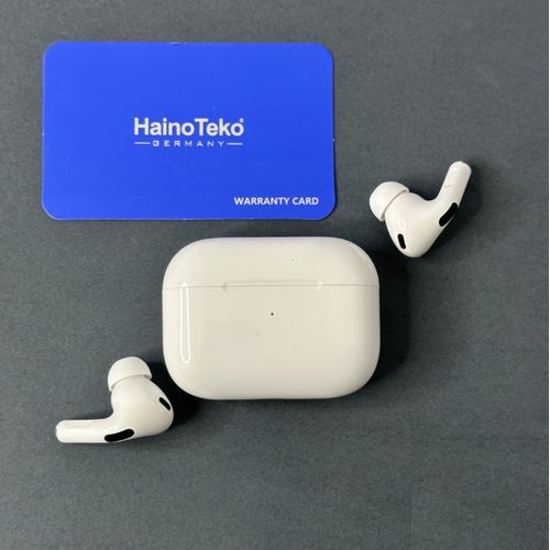 Haino Teko Airpods P5 Earpods/Earbuds/Headphones Wireless Charging Touch Control In Ear Bluetooth Earphones Active Noise Cancelation Original Quality Compatible For IOS And Android, With FREE MAGSAFE