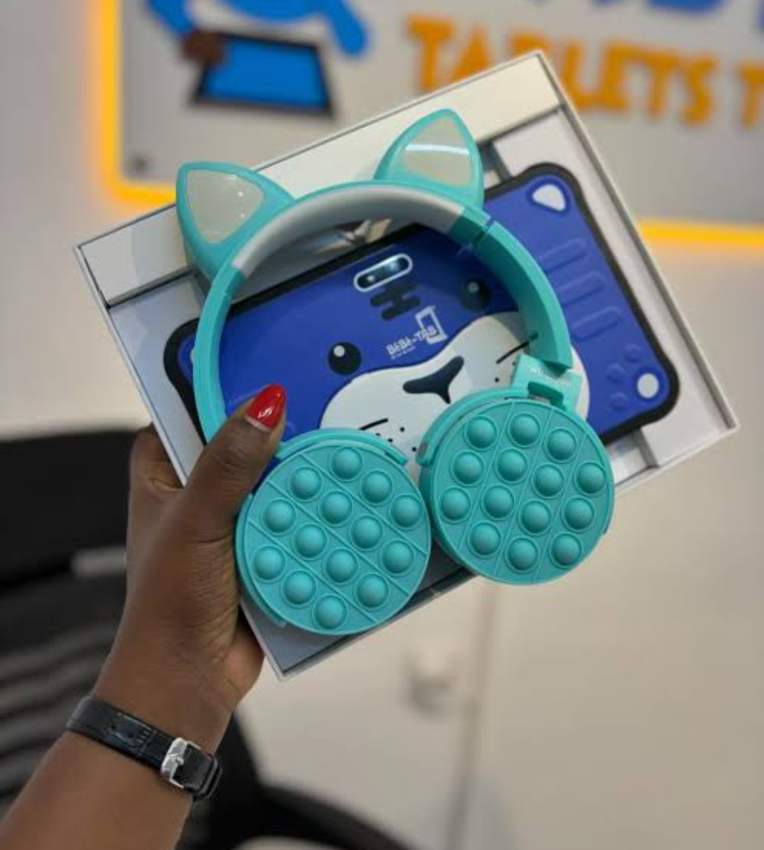 Bebe KIDS STUDY TABLET 128GB/4GB 8INCH 5000MAH FREE BT HEADSET WITH SIMCARD SLOT