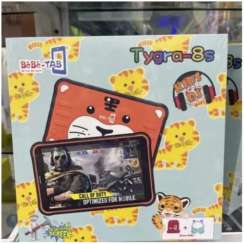 Bebe KIDS STUDY TABLET 128GB/4GB 8INCH 5000MAH FREE BT HEADSET WITH SIMCARD SLOT