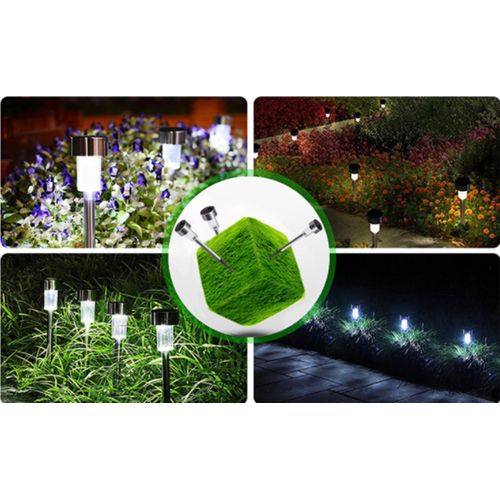 12PCS Solar Garden Light Lamps