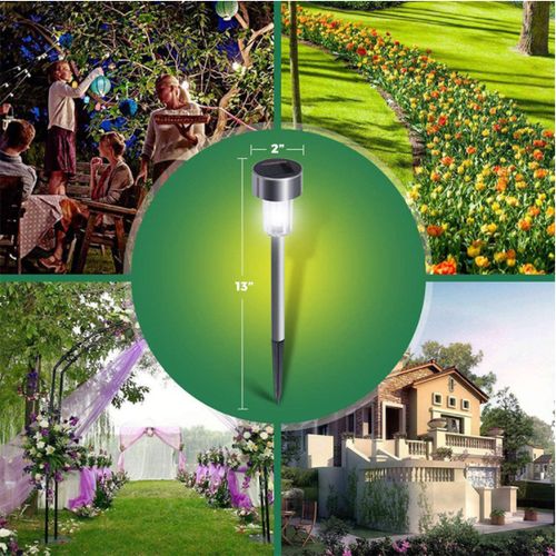 12PCS Solar Garden Light Lamps