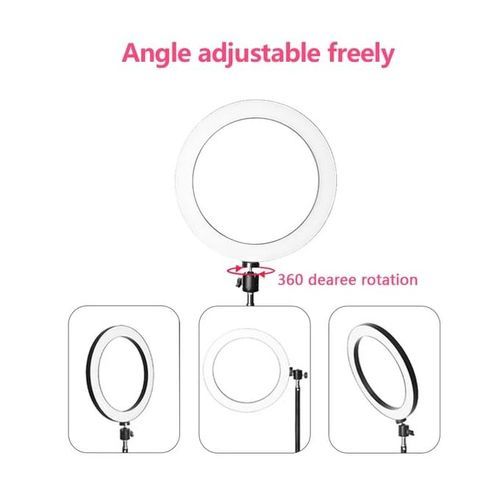 10 Inch Ring Light Selfie Light With Phone Clip