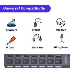 Switch Extension Hub 7-port USB2.0 Hub