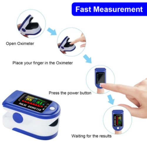 Home Family Finger Pulse Oximeter
