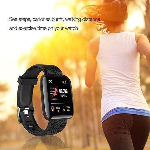 116 Plus Touchscreen Smart Sports Watch For IOS And Android