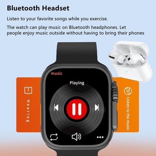 I20 Ultra Smart Watch 2.0 Inch 7 Strap+Headphones