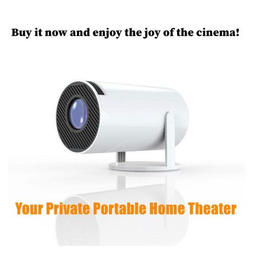 Smart LED Portable Mini Projector - Full HD, WiFi, USB, HDMI