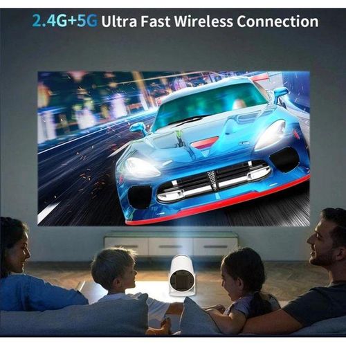 Mini Full HD Smart Portable Projector - Wireless, HDMI, Home & Office