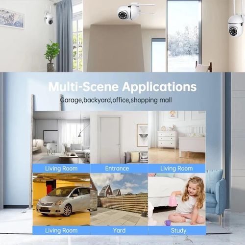 1080P IP Camera Wireless WIFI Outdoor CCTV PTZ Smart Home Security IR Camera