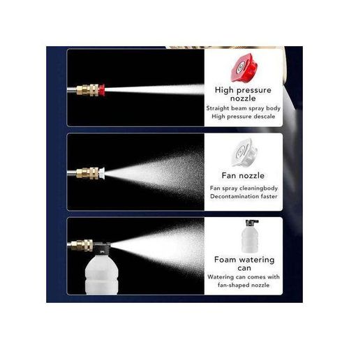 High Power Wireless Electric Car Wash Gun – Portable, Convenient Cordless Pressure Washer for Efficient Vehicle Cleaning