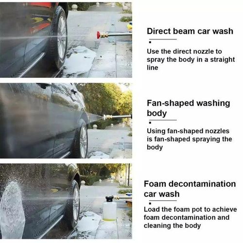 Rechargeable HIGH PRESSURE Car Wash Machine +2 Battery