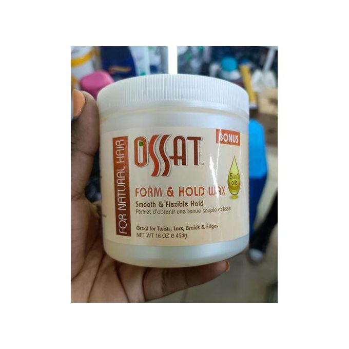 Ossat Naturals 454g Form & Hold Wax Ossat For Natural Hair