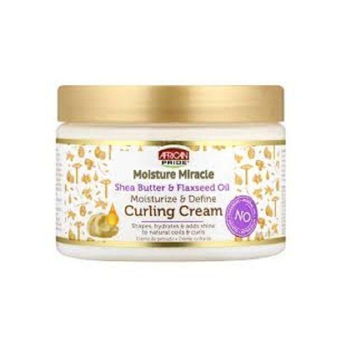 AFRICAN PRIDE Curling Cream Moisturize & Define Shea Butter & Flaxseed Oil