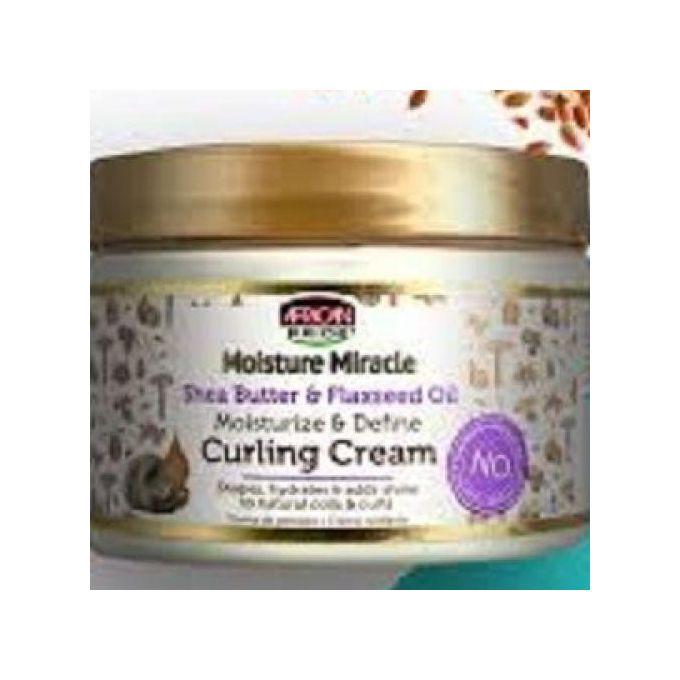 AFRICAN PRIDE Curling Cream Moisturize & Define Shea Butter & Flaxseed Oil