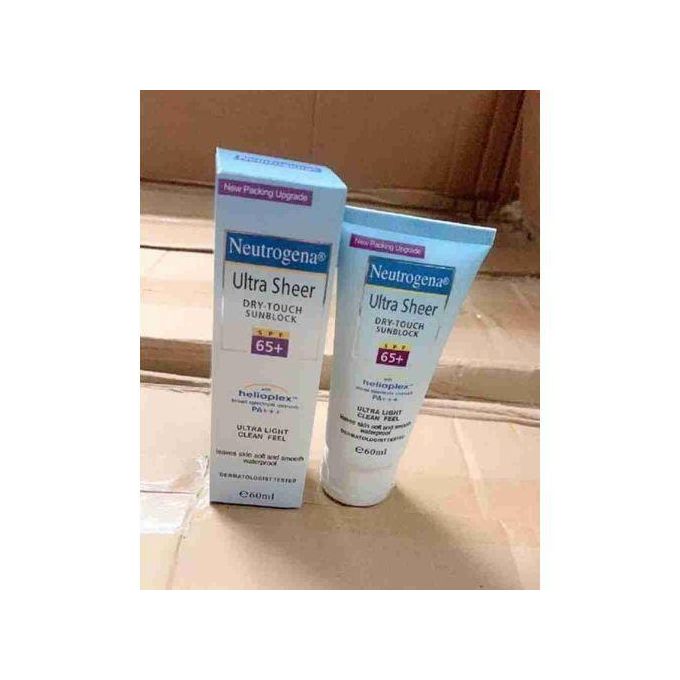 Neutrogena Ultra Sheer Dry-Touch Sunscreen Suncream/ Sunblock-60ml.