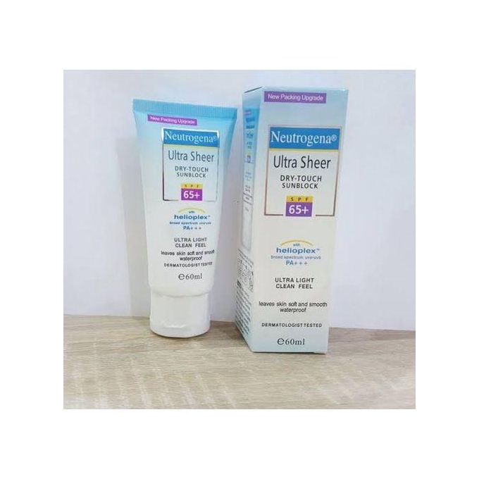 Neutrogena Ultra Sheer Dry-Touch Sunblock SPF 65+ - 60ml.
