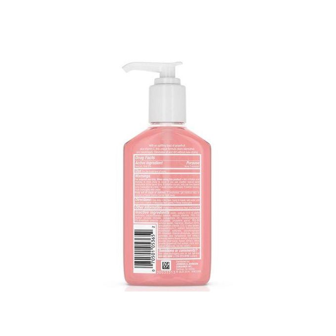 Neutrogena Oil-Free Acne Wash Pink Grapefruit Facial Cleanser 177ml