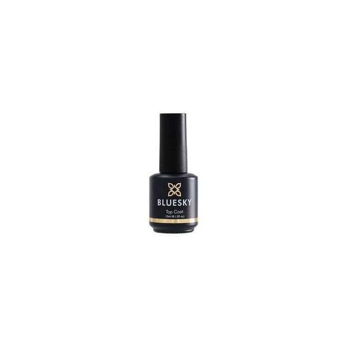 Blue Sky Alluring Gel Nail Polish Top Coat & Base Coat- 15ml