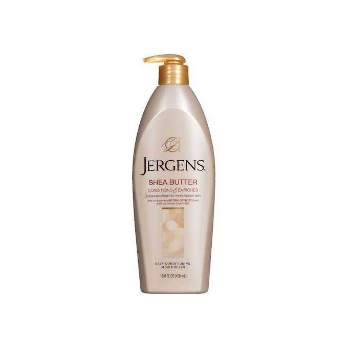 Jergens Shea Butter Deep Conditioning, Enriches & Moisturizing Body Lotion.