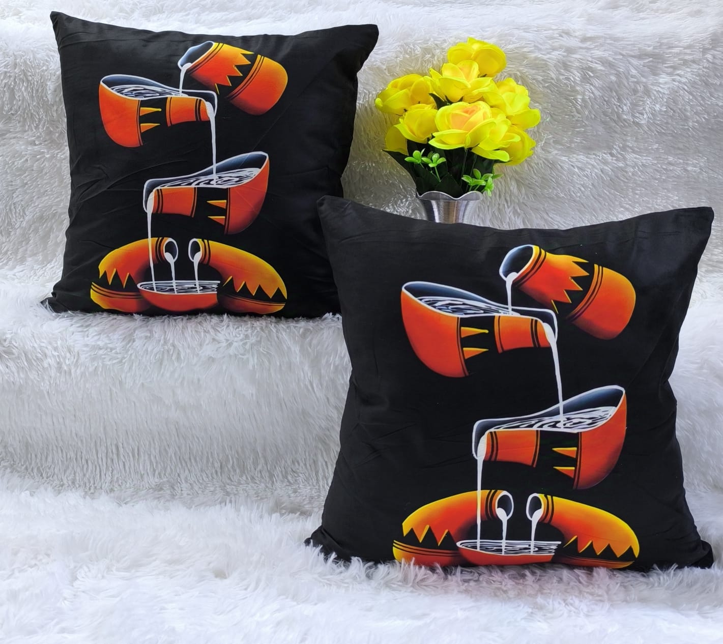 Decorative Throw Pillow Covers-Covers Only 5Pcs