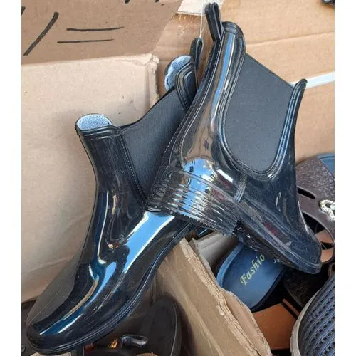 Women Gumboots Waterproof PVC Rain Gumboots