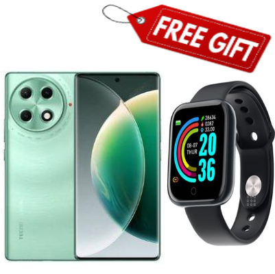FLASH SALE DEALS!!!  Tecno Camon 30S PRO 6.78''FHD-AMOLED 12OHz, 256GB ROM+8GB RAM+(8GB RAM Extended) Daul Sim, 5000mAh Battery, Curved Screen Smart Phones+FREE Smartwatch