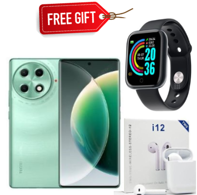 FLASH SALE DEALS!!!  Tecno Camon 30S PRO 6.78''FHD-AMOLED 12OHz, 256GB ROM+8GB RAM+(8GB RAM Extended) Daul Sim, 5000mAh Battery, Curved Screen Smart Phones+Free Smartwatch+Earpods