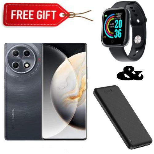 FLASH SALE DEALS!!!  Tecno Camon 30S PRO 6.78''FHD-AMOLED 12OHz, 256GB ROM+8GB RAM+(8GB RAM Extended) Daul Sim, 5000mAh Battery, Curved Screen Smart Phones+Free Smartwatch+Powerbank