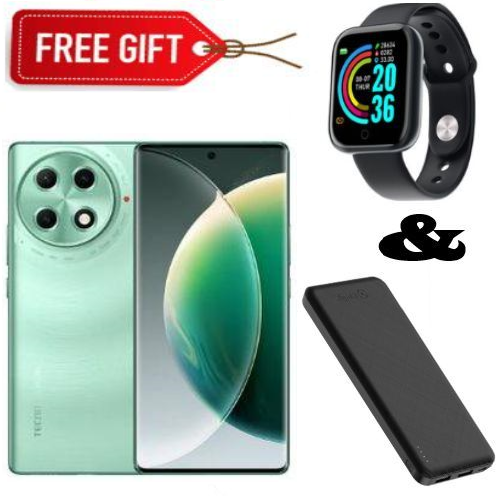 FLASH SALE DEALS!!!  Tecno Camon 30S PRO 6.78''FHD-AMOLED 12OHz, 256GB ROM+8GB RAM+(8GB RAM Extended) Daul Sim, 5000mAh Battery, Curved Screen Smart Phones+Free Smartwatch+Powerbank