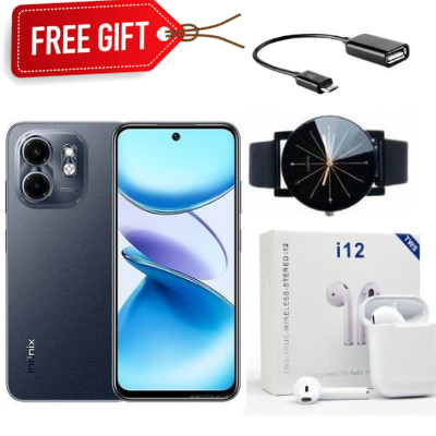 NEW ARRIVAL OFFERS!!! Brand New Infinix Smart 9 HD'6.7 Inches,6(3+3)GB RAM+64GB ROM Battery5000 MAh, Non-removable,90HZ, 4G-Network,Android 14(Dual Sim)-Smartphones+FREE GIFTS