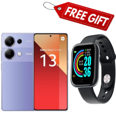 FLASH SALE DEALS!!!! XIAOMI Redmi Note 13 Pro 8GB RAM + 256GB ROM 6.67'' inches 200MP Camera 5000mAh Battery Dual Sim Smart phones+SMARTWATCH