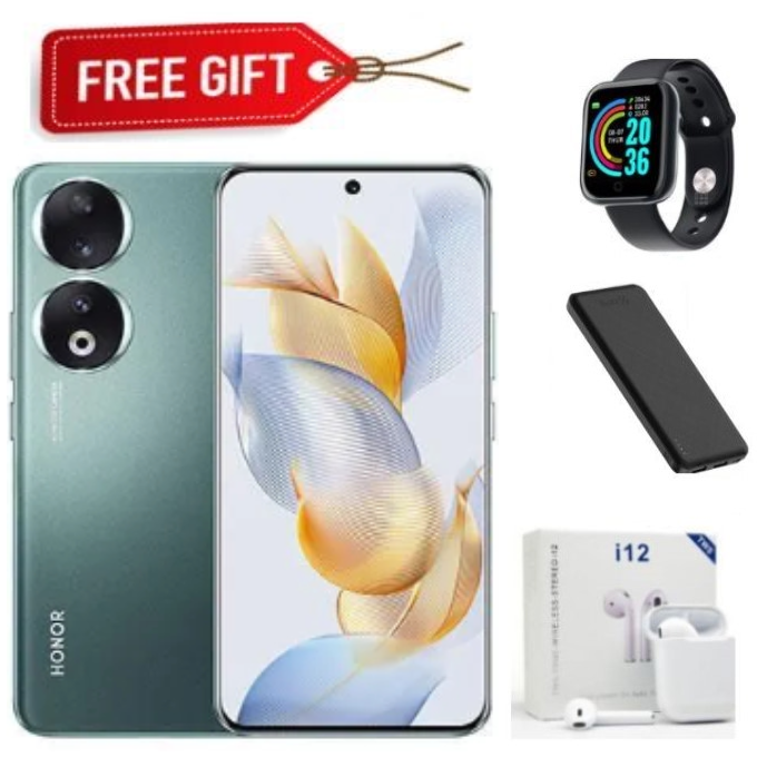 SPECIAL OFFERS!!! Brand New HONOR H90 5G 512GB ROM+12GB RAM Octa-core Processor Android 13, MagicOS 7.1 Dual SIM 5000 mAh 200MP BACK CAMERA 50MP-Smartphone+FREEBIES