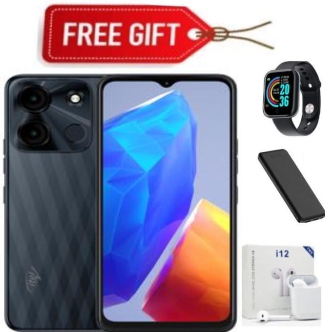 NEW ARRIVALS!!! Itel A60s Dual SIM 128GB+8(4+4)GB RAM 13MP Camera 5000mAh 6.6 Inch HD + Waterdrop Full Screen Phone Fingerprint and Face Unlock Smartphones+FREE GIFTS