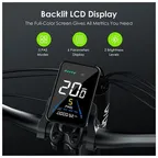 Discounted Deals!! Oraimo Electric Bike(Scrambler 100)-750W Brushless Motor,48V 11.6Ah Li-ion Battery,Foldable Design,Shock Absorbers, Adjustable Leather Saddle,7-Speed Gear,Digital LCD Display-E-Bike