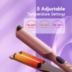 SPECIAL OFFER!! Oraimo Smart Hair Curler Wave 32mm -Wig Friendly, Precise Heat Control, Smart Digital Display,  30s Fast Heat, 5 Temp Settings, 360 degree Swivel Cord - Hair Curlers/Rollers