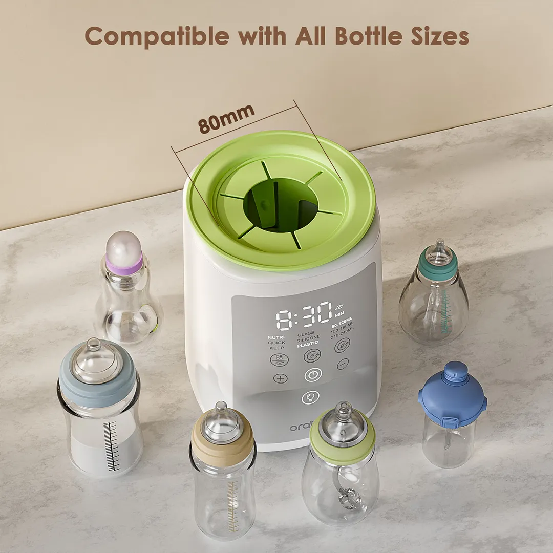 LIMITED OFFER!! Oraimo 3-in-1 Smart Baby Bottle-Warmer -Shaker, Warmer & Sterilizer,24-Hr Constant Temp Control,Perfect for Night Feeding, Touch Control,Compatible with All Bottle Sizes -Bottle Warmer