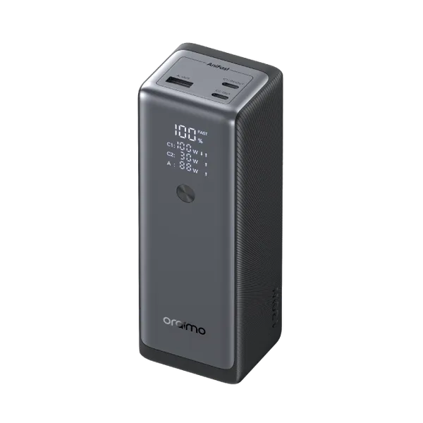 SPECIAL OFFER!! Oraimo PowerJet 130 Power Bank -27600mAh,130W,Type-C Fast Charging, Power Laptop & Phone at Once, Recharge Powerbank to 100% in 1.5hrs, Digital Display, Wide Compatibility -Power Banks