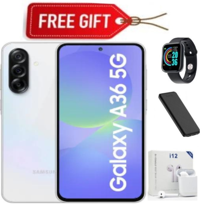 NEW ARRIVALS!!!BRAND NEW !! Galaxy A36 5G, 6.6", 128GB + 6GB RAM (Dual SIM), 5000mAh-Smartphones