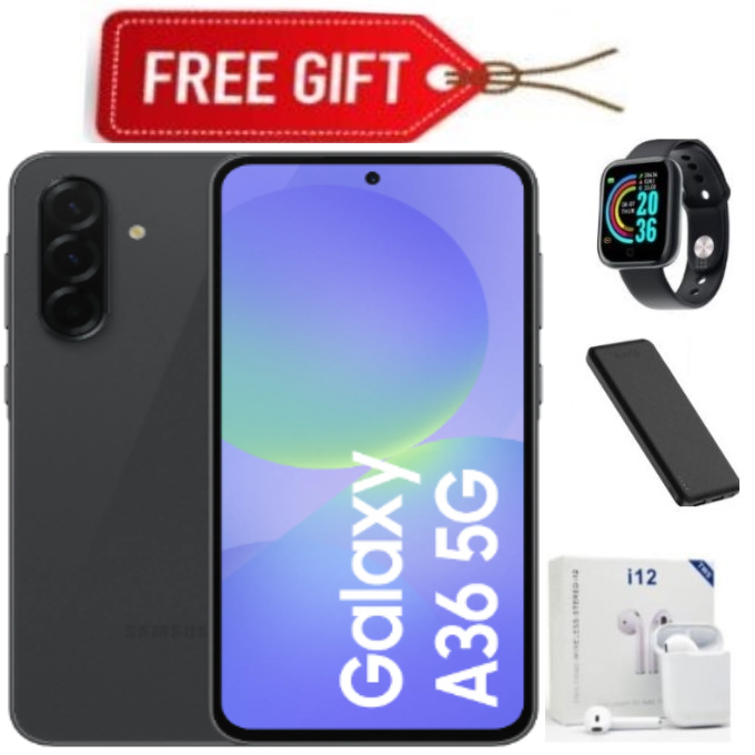 NEW ARRIVALS!!!BRAND NEW !! Galaxy A36 5G, 6.6", 128GB + 6GB RAM (Dual SIM), 5000mAh-Smartphones