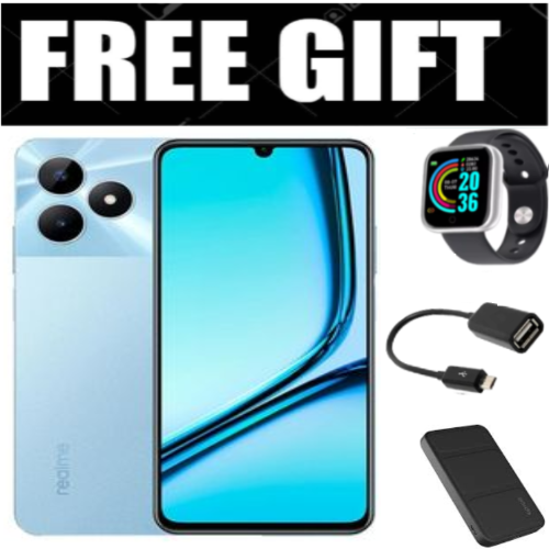 FLASH SALE DEALS!!!  Brand New realme Note 50 6.74" 90Hz 256GB ROM + 8(4+4)GB RAM Unisoc Tiger T612 Type-C 3-Card Slot Side Fingerprint Smart Phones phone+FREEBIES