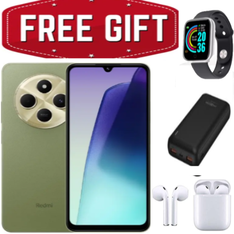LIMITED TIME DEALS!!!  XIAOMI Redmi 14C 128GB Storage Upto 8(4+4)GB Ram 50MP AI Dual Camera Immersive 6.88" UHD Display Upto 120Hz Refresh Rate Dual Sim 5160mAh (typ) Battery, Smart Phone+FreeBies