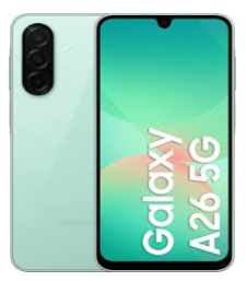NEW ARRIVALS!!! Galaxy A26 5G, 6.7'' 8GB RAM + 256GB ROM, 50MP, Dual Sim - Android 15, up to 6 major Android upgrades, 120HZ, 5200mAh
