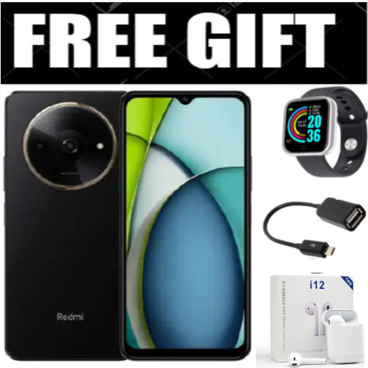 [BRAND NEW] XIAOMI Redmi A3X 6.71" 64GB+3GB RAM 4G Network 5000mAh Battery 8MP AI Camera 10W Fast Charging Fingerprint Sensor Android 14 Smart Phones+FREE GIFTS