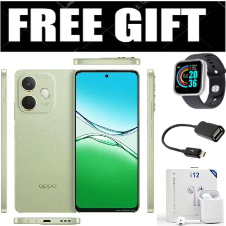NEW ARRIVALS!! BRAND NEW!! Oppo A5 Pro 6.67 Inches, 256GB+8GB RAM, 50 MP Camera, 5800mAh Battery, 90Hz (Dual SIM)-Smartphones+FREE GIFTS